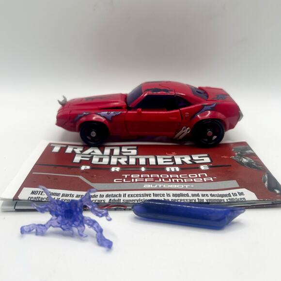 Transformers Prime Rust in Peace Terrorcon Cliffjumper Comic-Con 2012 - Complete - Picture 5 of 10